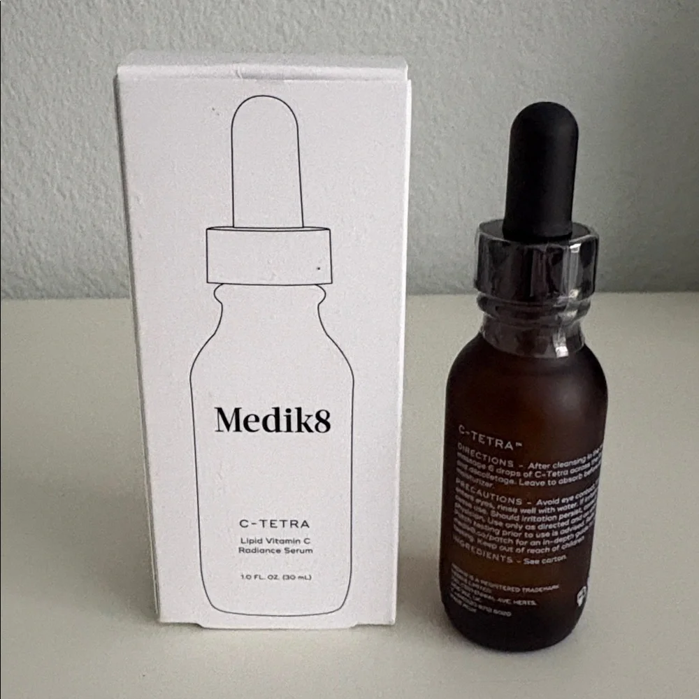 NWT / NIB Medik8 C-Tetra Liquid Vitamin C Radiance Serum Full Size